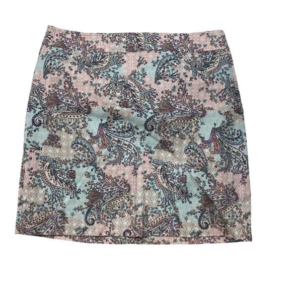 Talbots Print skirt Women's plus size 20W - Picture 1 of 3